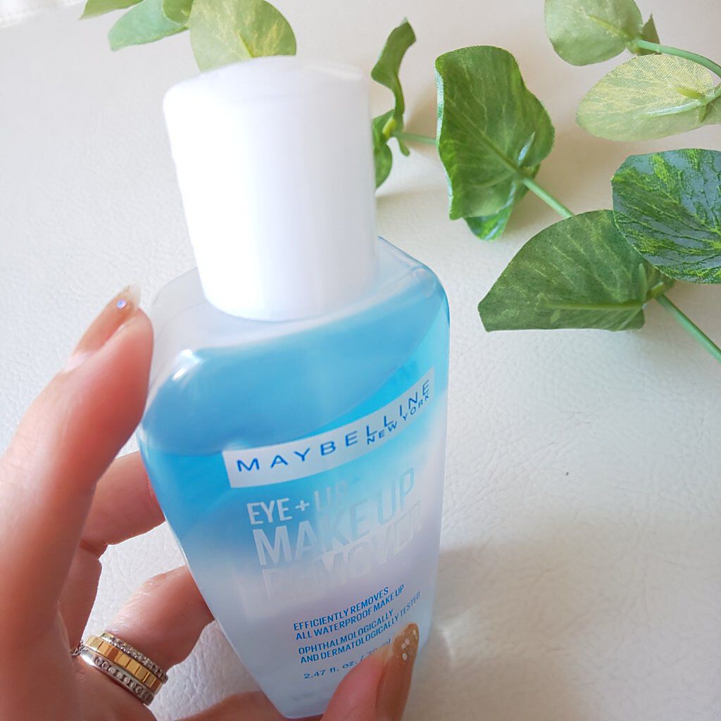 MAYBELLINE NEW YORK アイ+リップ メイクアップ リムーバーのクチコミ「MAYBELLINEのポイントリムーバー♡

500円（税別）のプチプラなのに
想像以上に、簡.....」（2枚目）