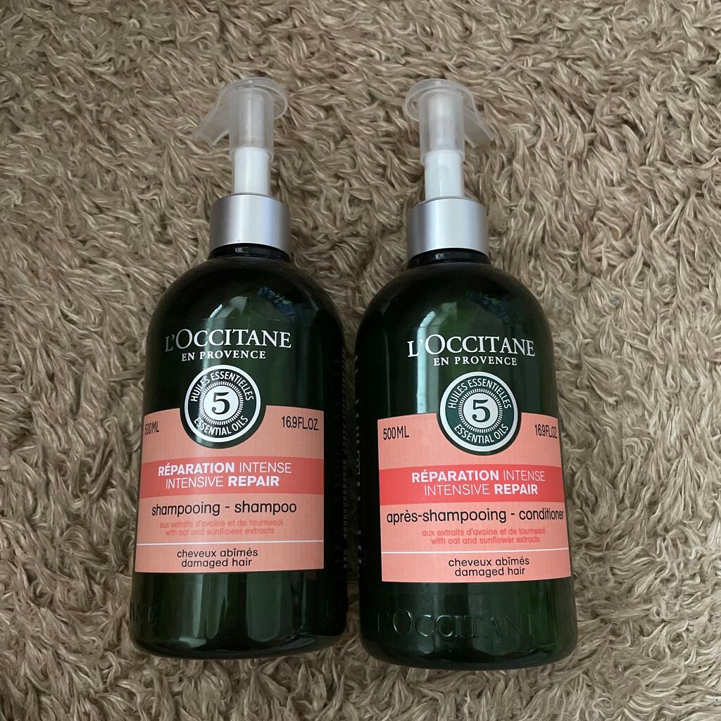 ファイブハーブスリペアリングシャンプー/コンディショナー/L'OCCITANE/シャンプー・コンディショナーを使ったクチコミ(1枚目)