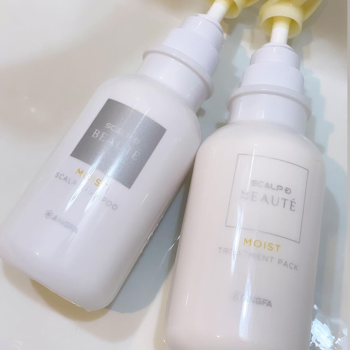 スカルプD ボーテ 薬用スカルプシャンプー（モイスト）／薬用トリートメントパック（モイスト）/アンファー(スカルプD)/市販シャンプーを使ったクチコミ（2枚目）