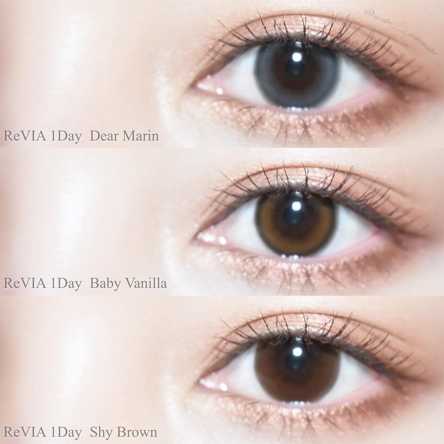 ReVIA 1day/ReVIA/ワンデー（１DAY）カラコンを使ったクチコミ（2枚目）