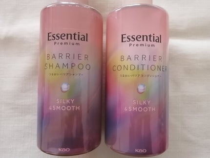 エッセンシャルプレミアム バリアシャンプー・コンディショナー シルキー&スムース/エッセンシャル/市販シャンプーを使ったクチコミ(2枚目)