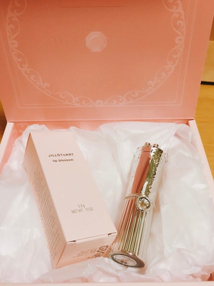 ジルスチュアート ルージュ リップブロッサム/JILL STUART/口紅を使ったクチコミ(1枚目)