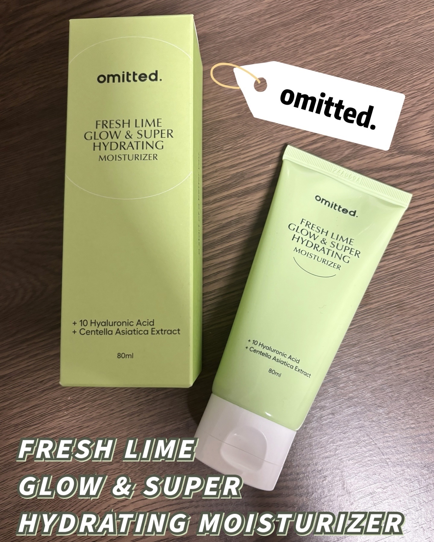 FRESH LIME GLOW & SUPER HYDRATING MOISTURIZER/omitted./フェイスクリームを使ったクチコミ（1枚目）