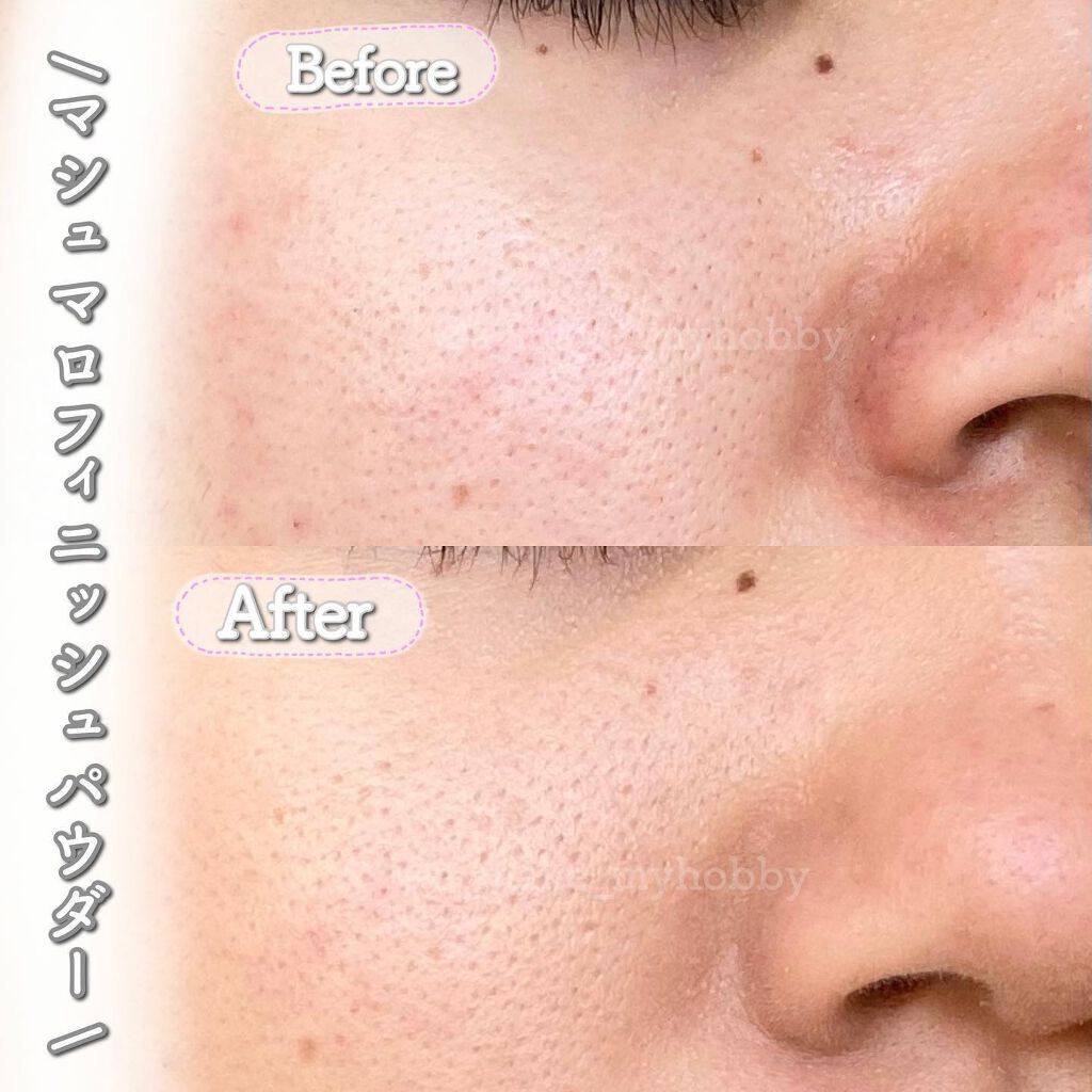 【旧品】マシュマロフィニッシュパウダー/キャンメイク/プレストパウダーを使ったクチコミ（3枚目）