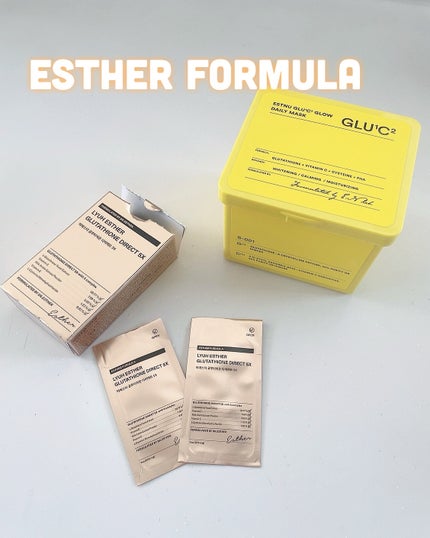 ヨエスターグルタチオンダイレクト5X/ESTHER FORMULA/美容サプリメントを使ったクチコミ(1枚目)