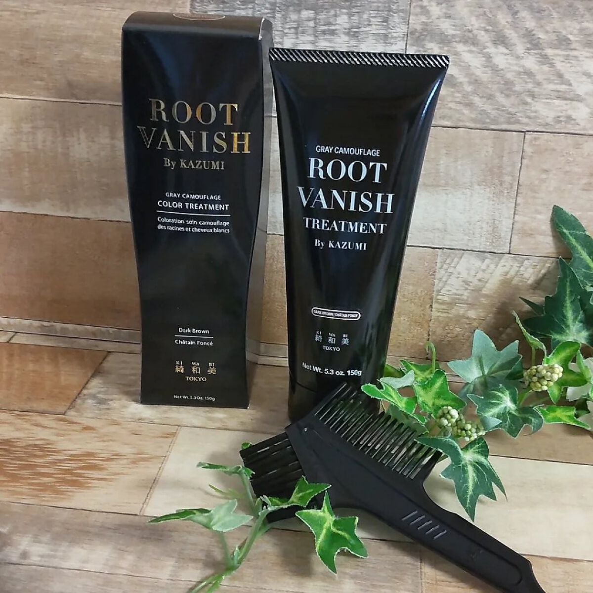 ROOT VANISH 白髪染めカラーシャンプー/ トリートメント/綺和美/市販シャンプーを使ったクチコミ(1枚目)