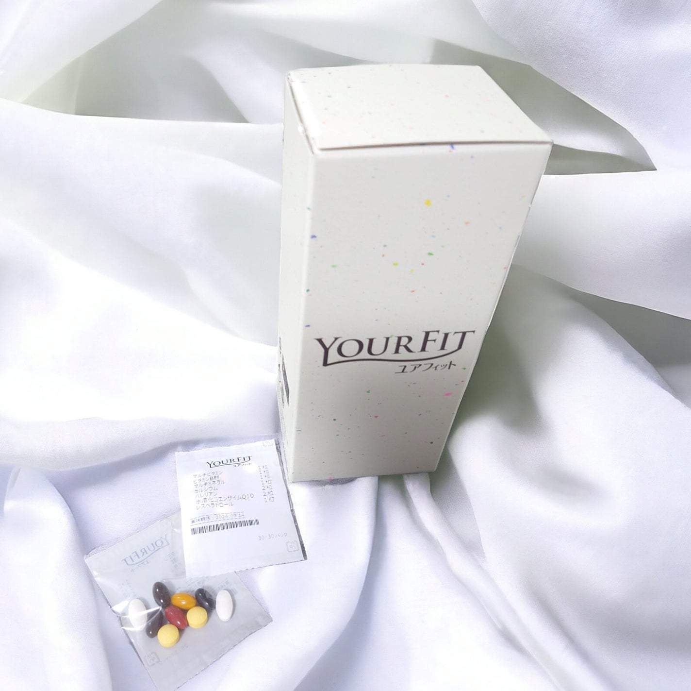 パーソナルサプリメント「YOURFIT」/日清ファルマ/健康サプリメントを使ったクチコミ(1枚目)