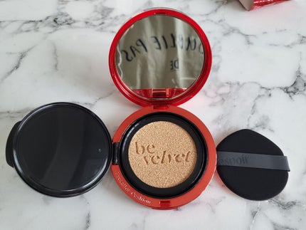 プロテーラービーベルベットカバークッション/espoir/クッションファンデーションを使ったクチコミ(3枚目)