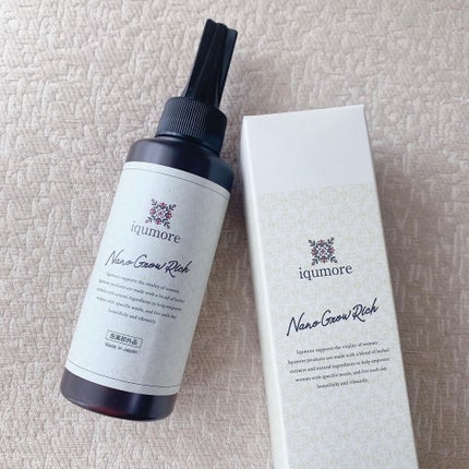 ナノグロウリッチ/iqumore/頭皮ローションを使ったクチコミ(1枚目)