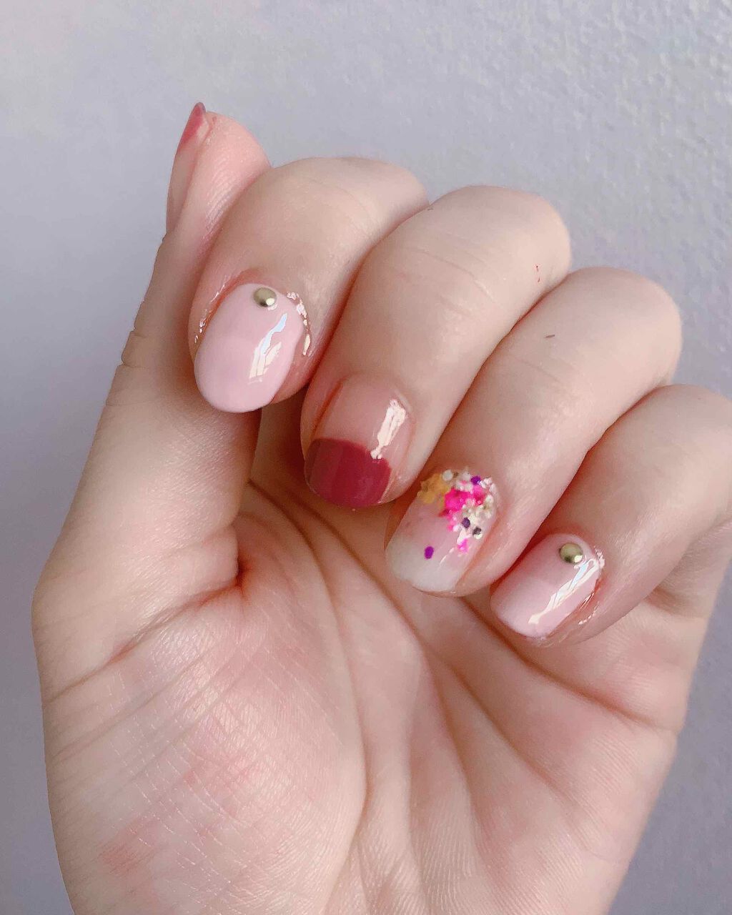 gene TOKYO ネイル/DAISO/マニキュアを使ったクチコミ（2枚目）