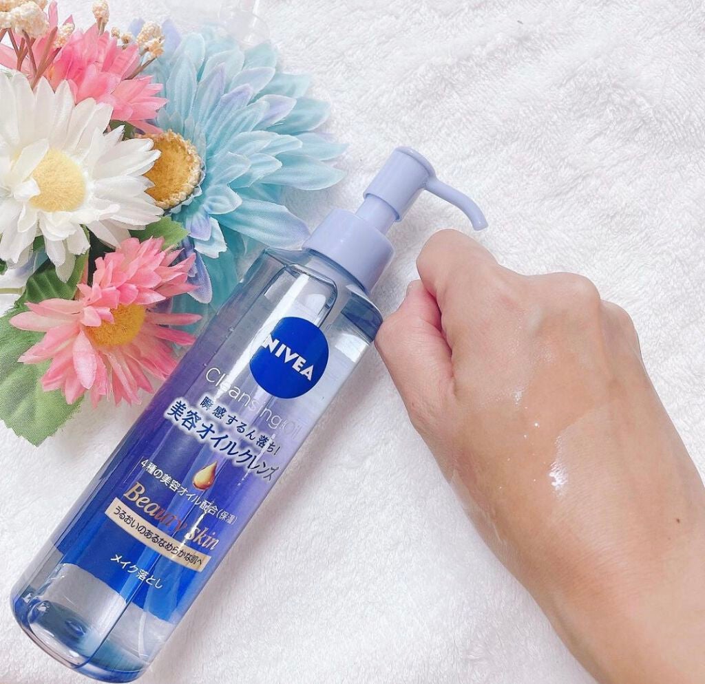 ニベア クレンジングオイル ビューティースキン/ニベア/オイルクレンジングを使ったクチコミ(3枚目)