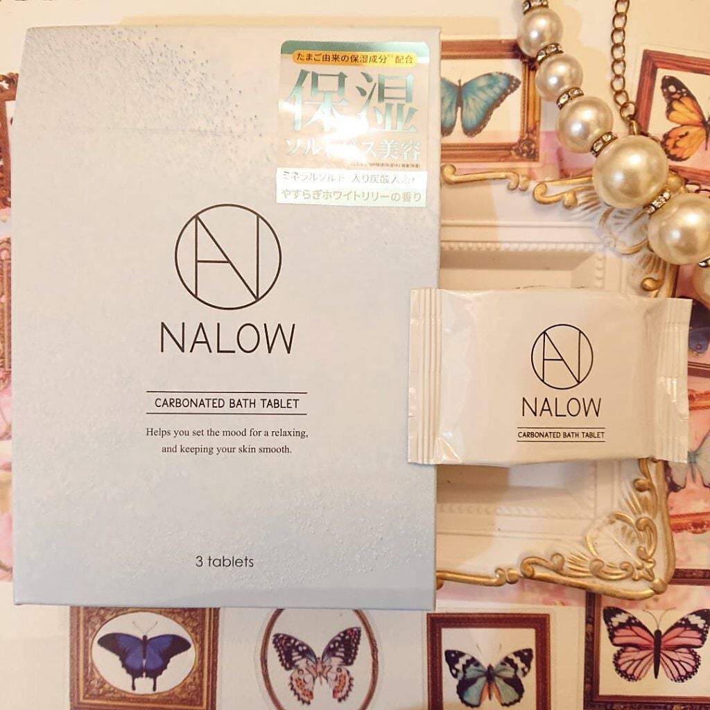 炭酸ソルト入浴料/NALOW/炭酸系入浴剤を使ったクチコミ(1枚目)