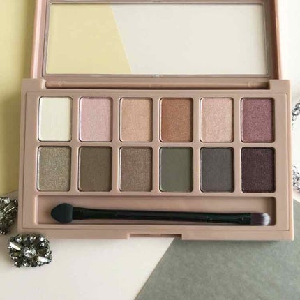 ヌードパレット ブラッシュド/MAYBELLINE NEW YORK/アイシャドウパレットを使ったクチコミ(2枚目)