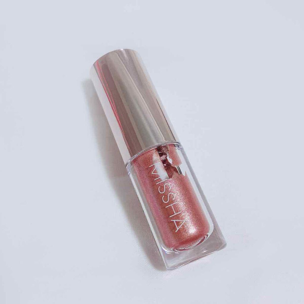 グリッタープリズム リキッド No.4 ETERNAL ROSE SHINE/MISSHA/グリッターを使ったクチコミ（2枚目）