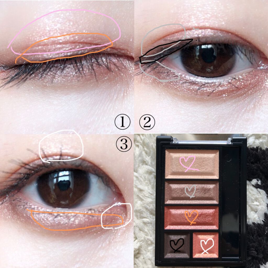 ショコラスウィート アイズ/リンメル ロンドン/アイシャドウパレットを使ったクチコミ（3枚目）