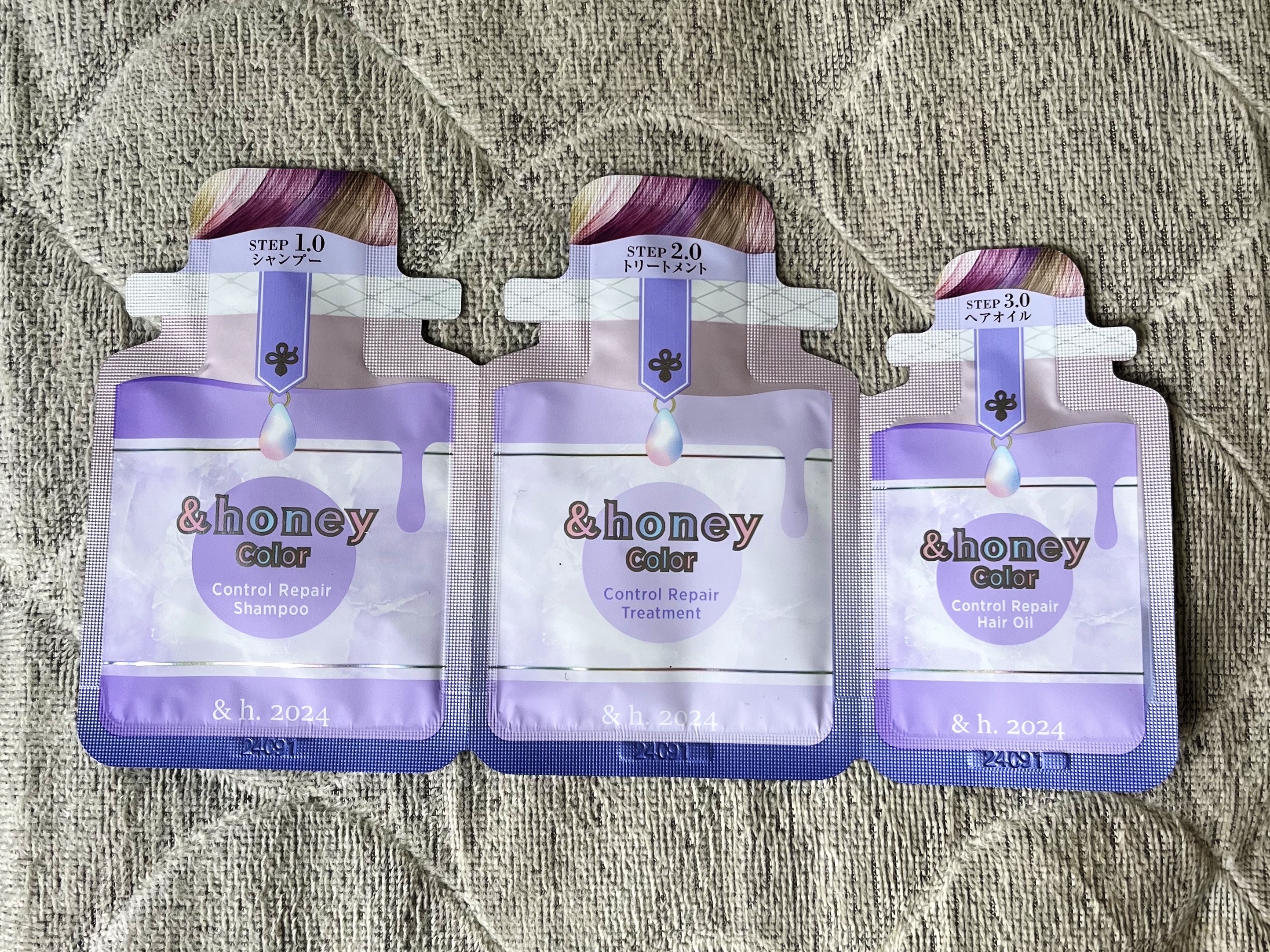 アンドハニー カラー コントロールリペア ヘアオイル3.0/&honey/ヘアオイルを使ったクチコミ（1枚目）