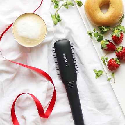 ストレートヒートブラシ スリム /SALONIA/ヒートブラシを使ったクチコミ(2枚目)