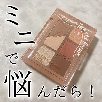 プロ アイパレット ミニ/CLIO/アイシャドウパレットを使ったクチコミ(1枚目)