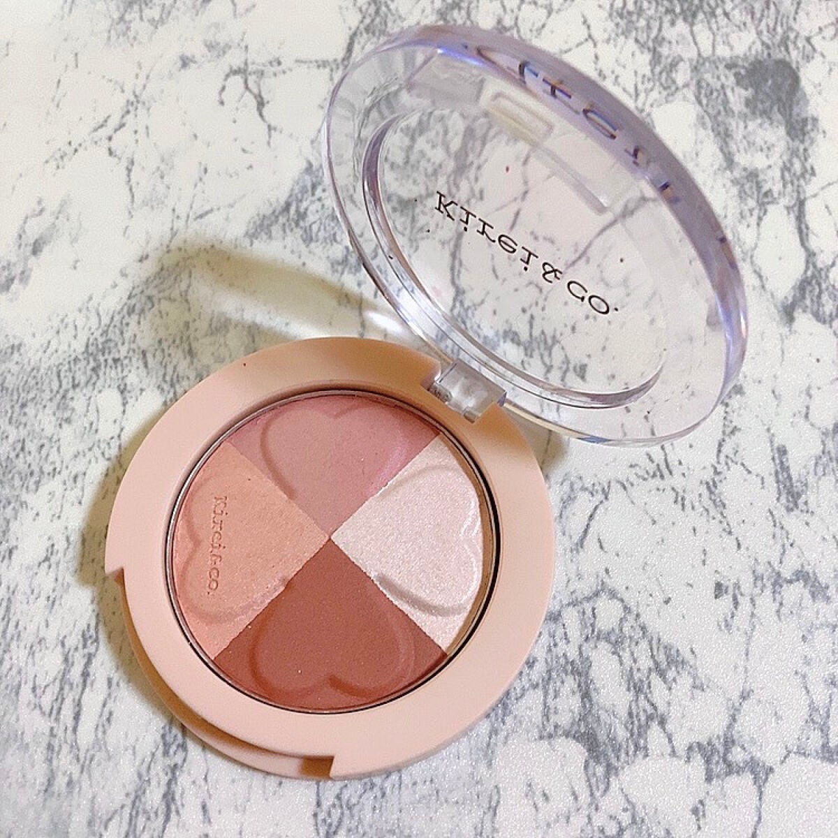 グロウパウダーチーク/Kirei&co./パウダーチークを使ったクチコミ(2枚目)