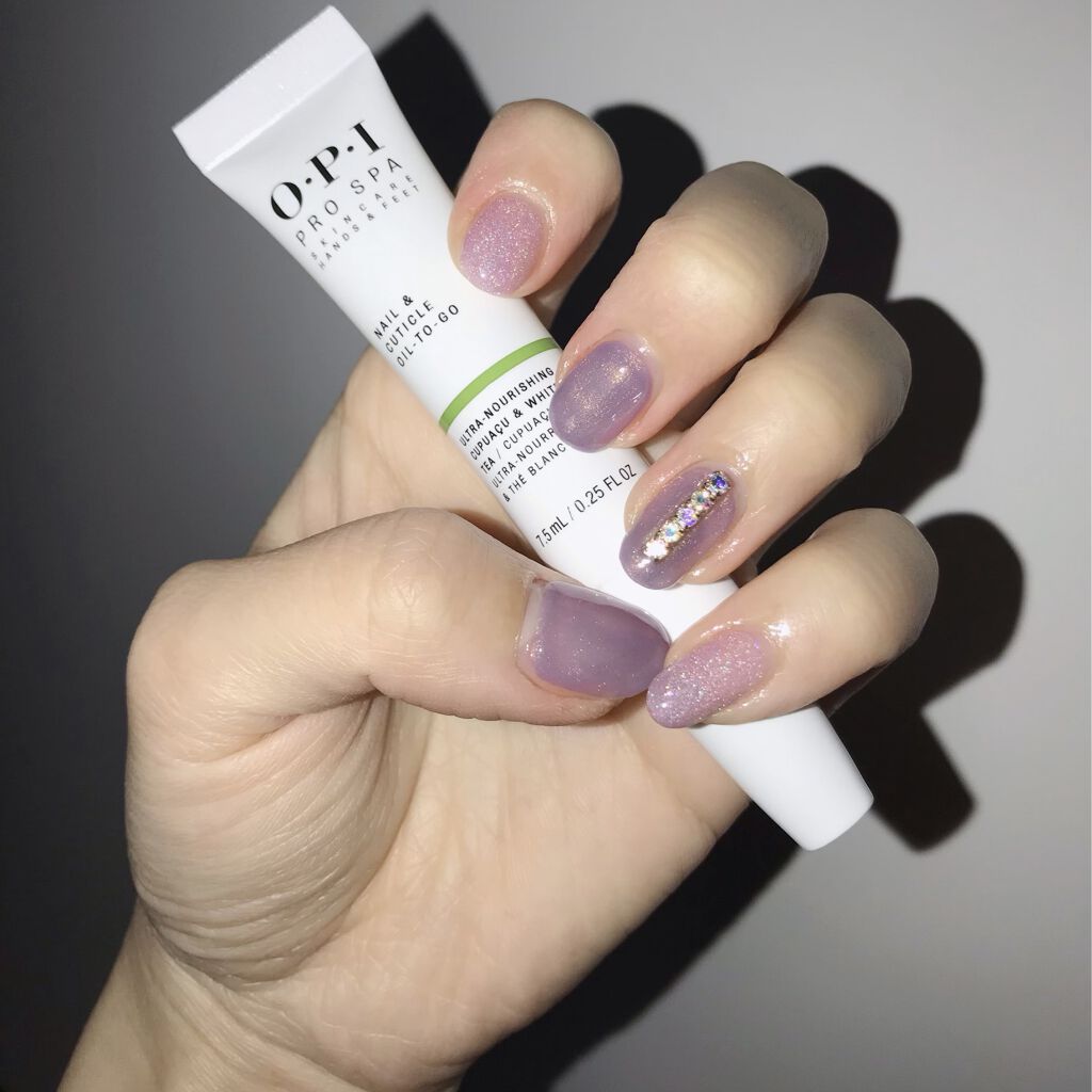 ラベンダージェル 03 ペールラベンダー/NAILTOWN/ジェルネイルを使ったクチコミ（3枚目）