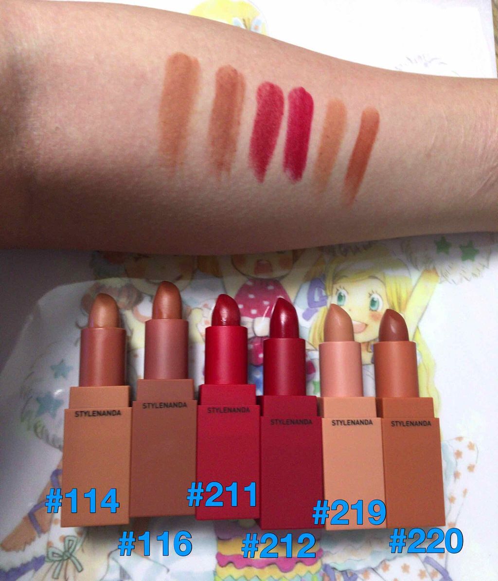 3CE MOOD RECIPE LIP COLOR/3CE/口紅を使ったクチコミ(2枚目)