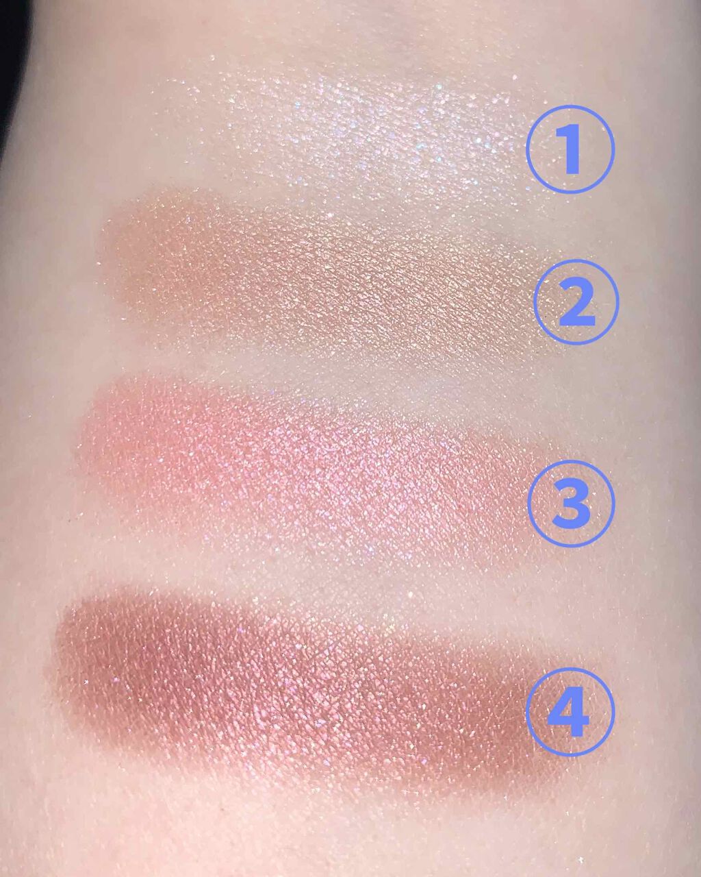 ニュアンスオンアイシャドウ/CEZANNE/アイシャドウパレットを使ったクチコミ（3枚目）