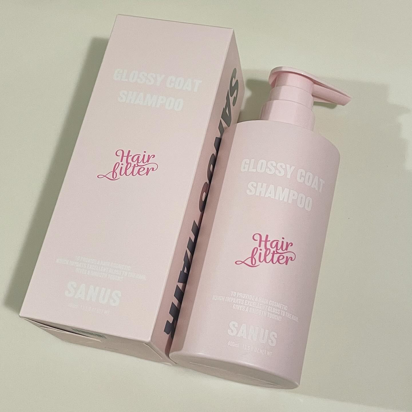 GLOSSY COAT SHAMPOO / TREATMENT/SANUS HAIR FILTER/市販シャンプーを使ったクチコミ（2枚目）