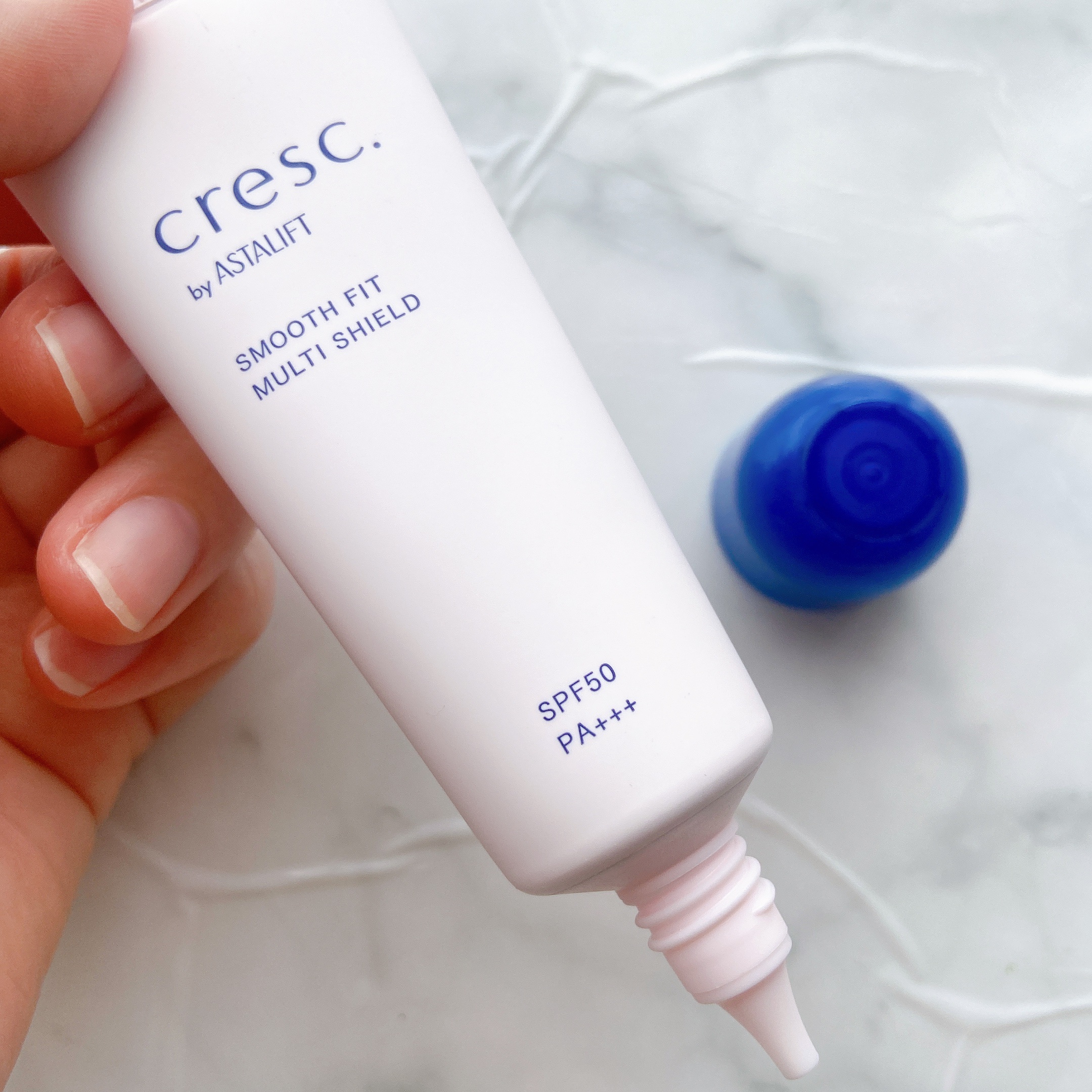 スムースフィット マルチシールド/cresc. by ASTALIFT/化粧下地を使ったクチコミ（2枚目）