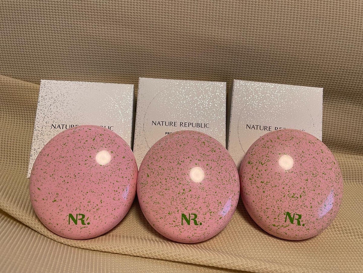 PROBIOエッセンスクッション/ネイチャーリパブリック/クッションファンデーションを使ったクチコミ(1枚目)