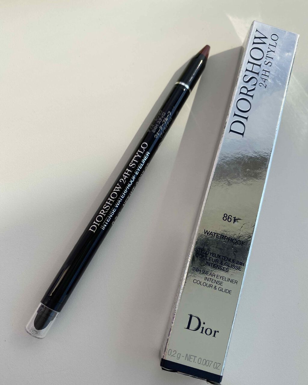 ディオールショウ 24H スティロ ウォータープルーフ/Dior/ペンシルアイライナーを使ったクチコミ(1枚目)