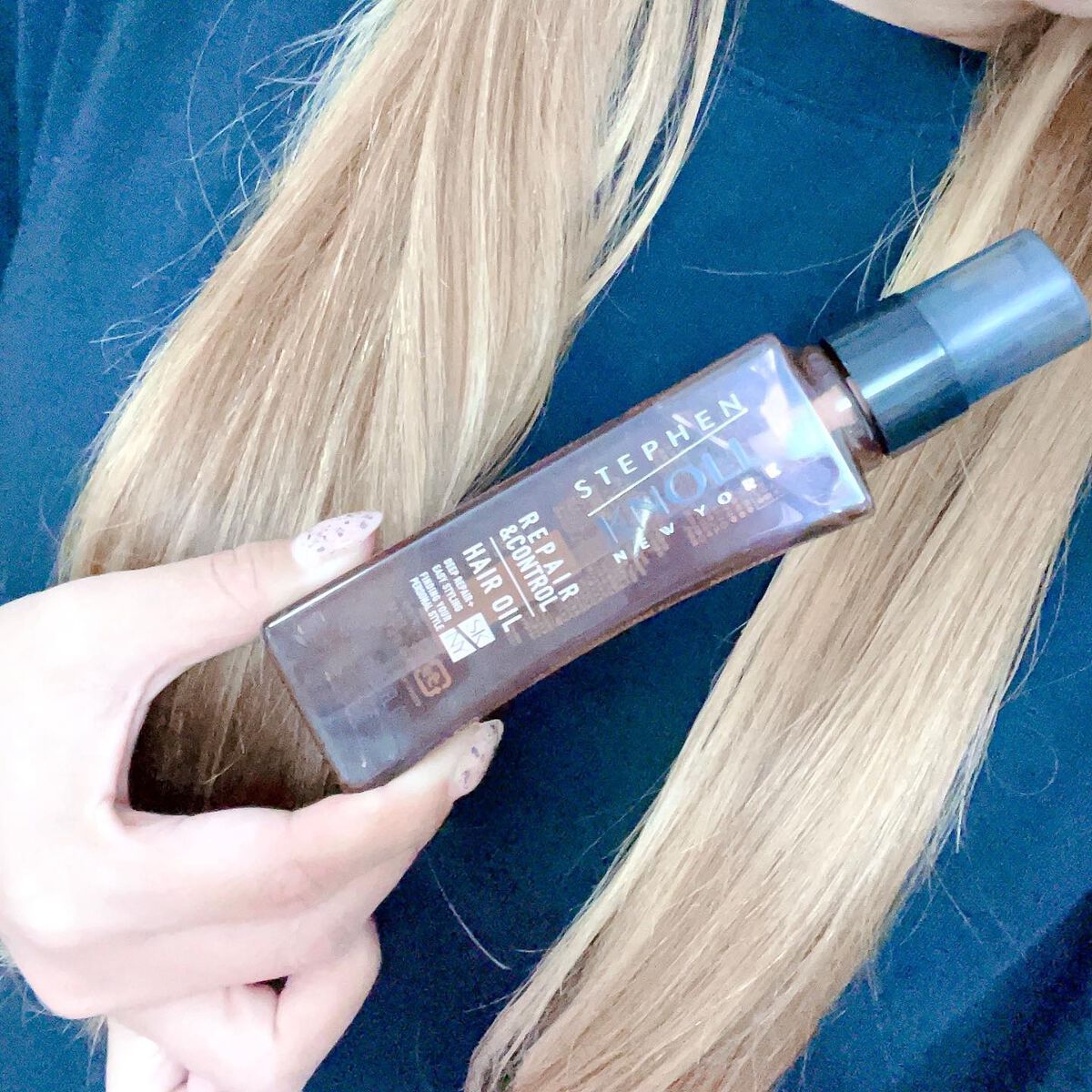 リペアコントロール ヘアオイル W/スティーブンノル ニューヨーク/ヘアオイルを使ったクチコミ(4枚目)