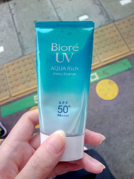 ビオレUV アクアリッチウォータリーエッセンス/ビオレ/日焼け止め・UVケアを使ったクチコミ(1枚目)