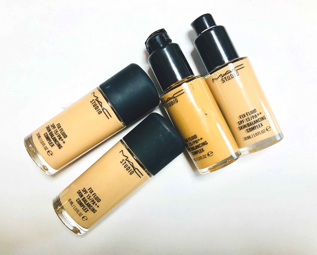 スタジオフィックス フルイッド SPF 15/M・A・C/リキッドファンデーションを使ったクチコミ(1枚目)