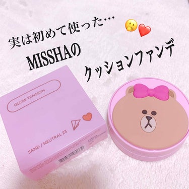 MISSHA クッションファンデのクチコミ「#MISSHA の #クッションファンデ です⭐️

見てください！このパッケージ！！
中まで.....」（1枚目）