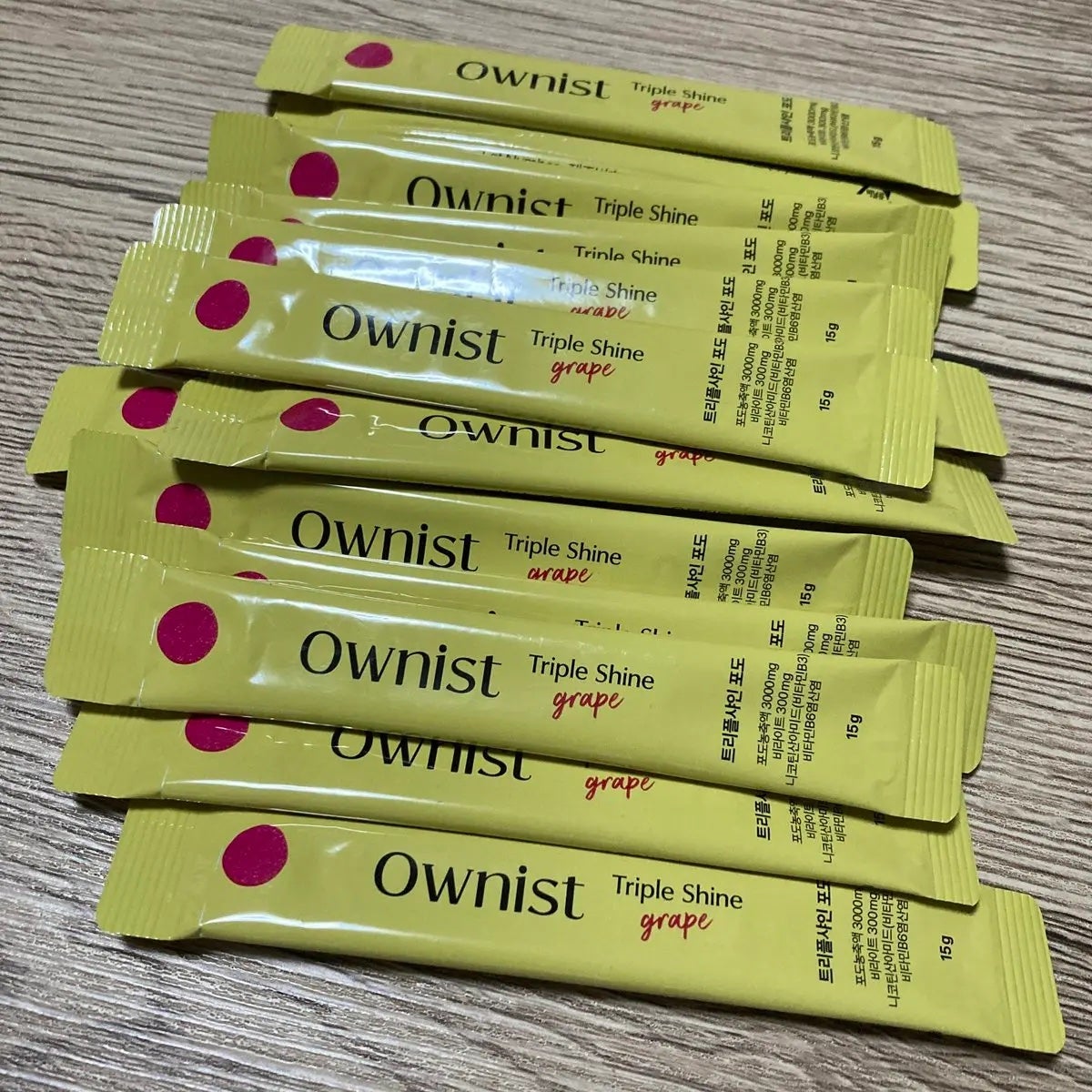 トリプルシャイン グレープ/Ownist/美容サプリメントを使ったクチコミ(4枚目)