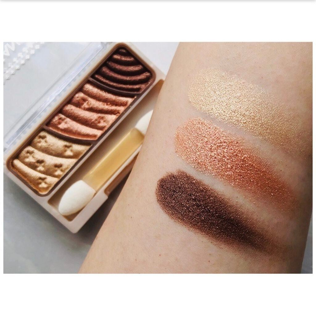 トーンアップアイシャドウ/CEZANNE/アイシャドウパレットを使ったクチコミ(1枚目)