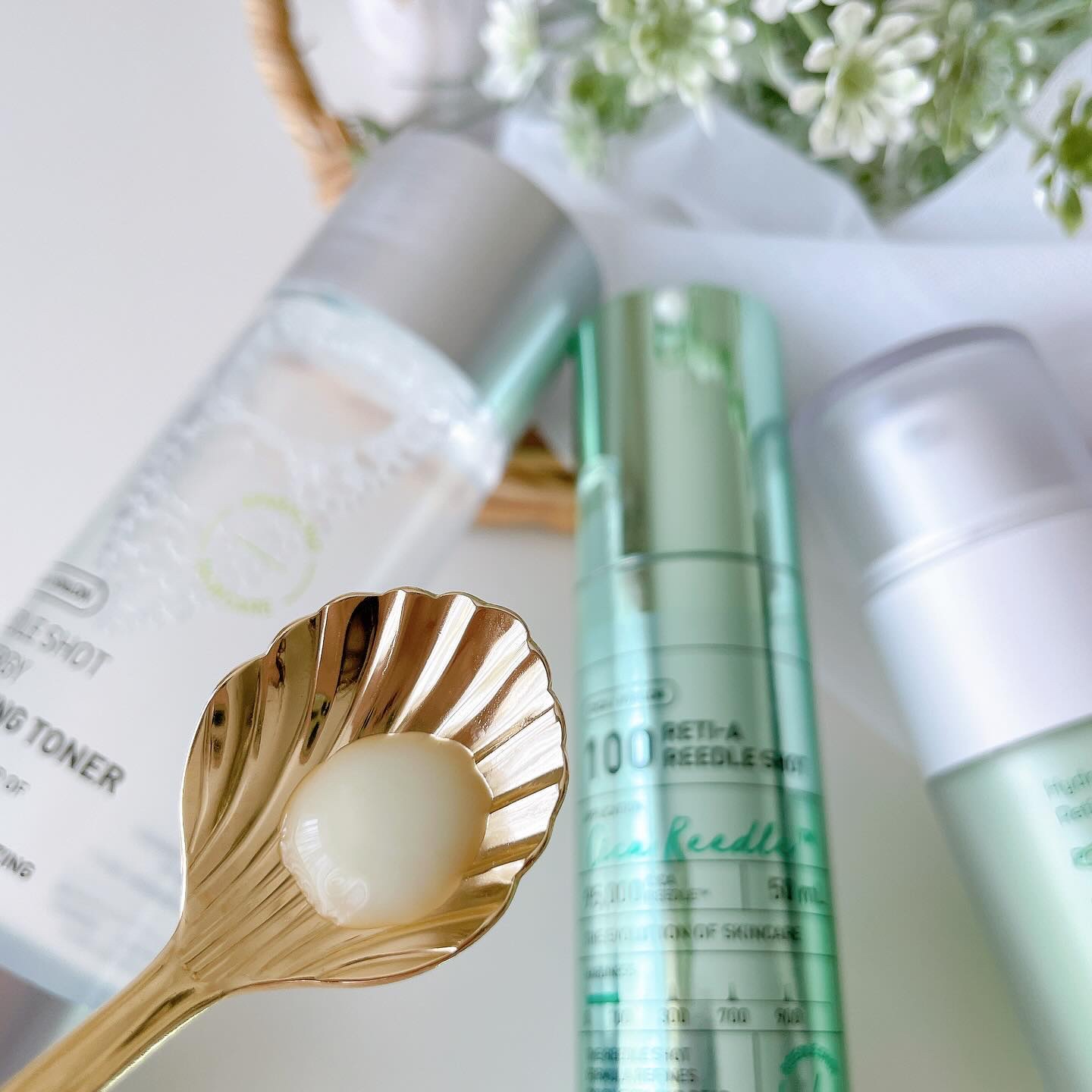 リードルショットシナジースパークリングトナー/VT/化粧水を使ったクチコミ（3枚目）