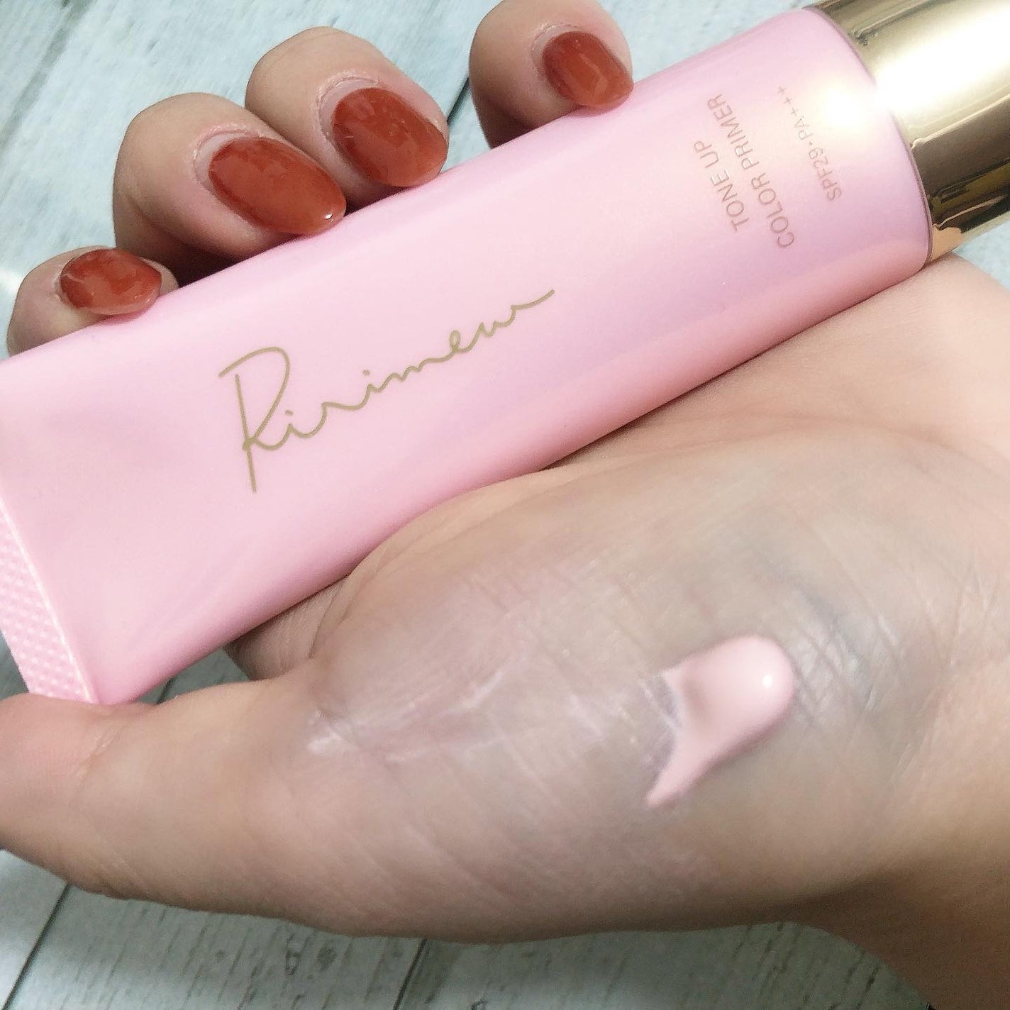 トーンアップカラープライマー /Ririmew/化粧下地を使ったクチコミ(3枚目)