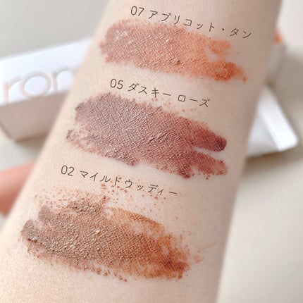 ハンオールブロウカラ/rom&nd/眉マスカラを使ったクチコミ(6枚目)