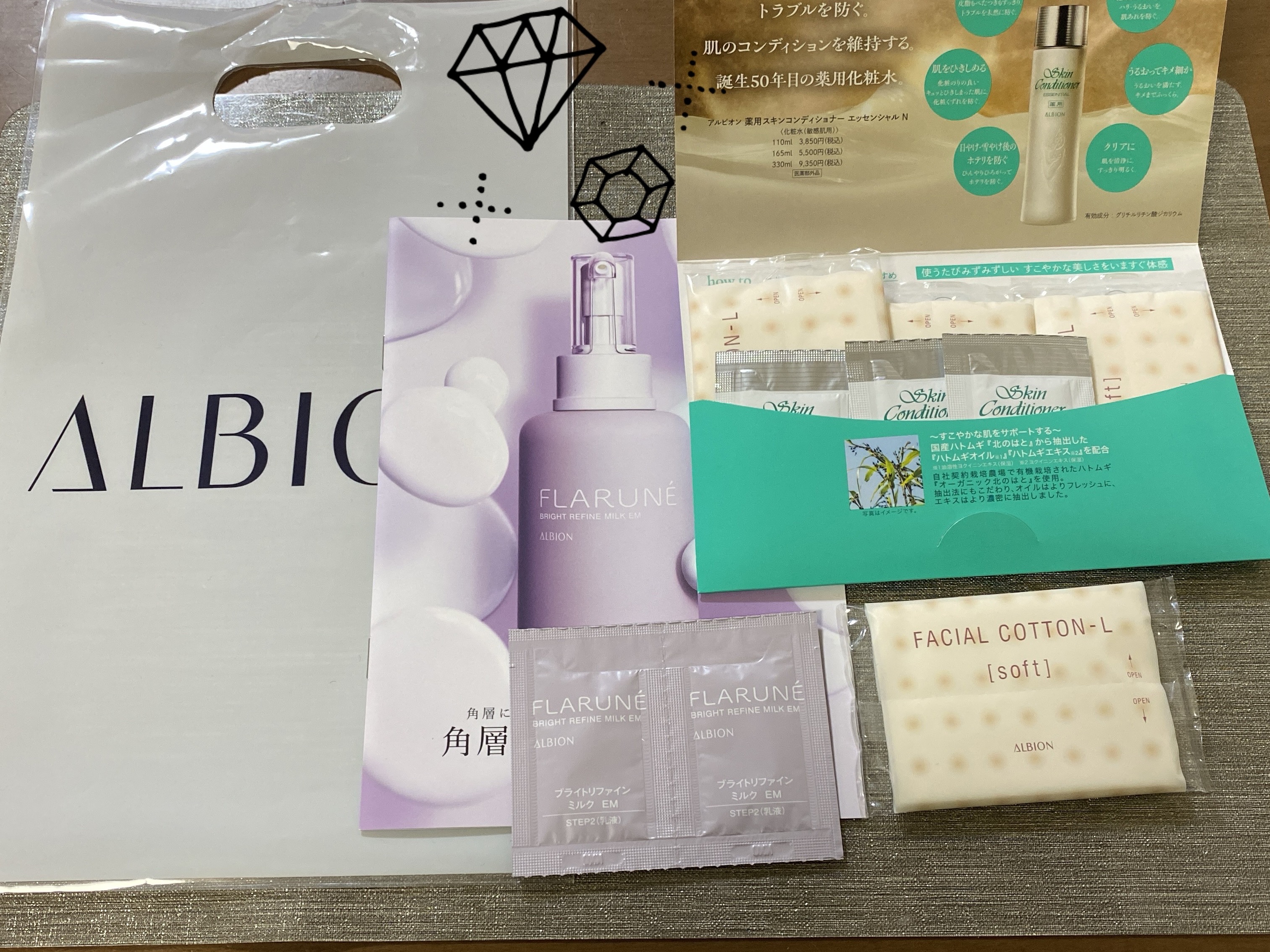  薬用スキンコンディショナーエッセンシャル N/ALBION/化粧水を使ったクチコミ（1枚目）