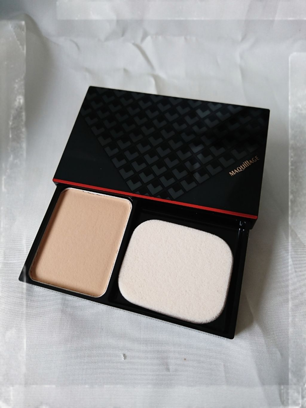 ドラマティックパウダリー UV ミニパクト/マキアージュ/パウダーファンデーションを使ったクチコミ(2枚目)