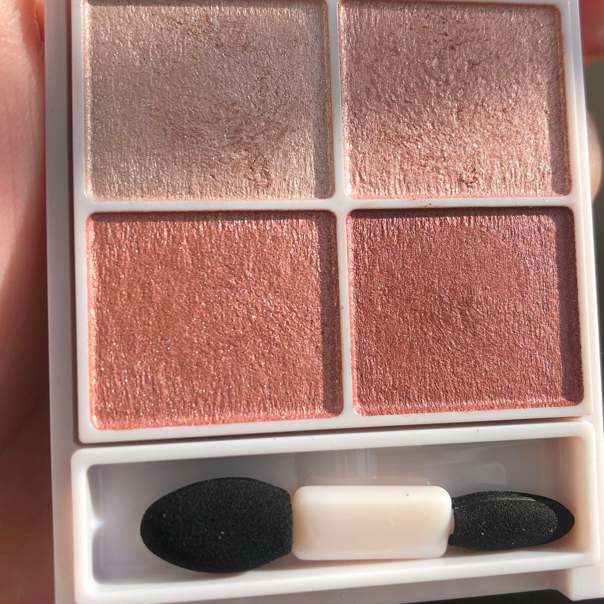 Cちゃん@フォロバ on LIPS 「キャンメイクシルキースフレアイズ10スウィートラブレター✼••..」(1枚目)