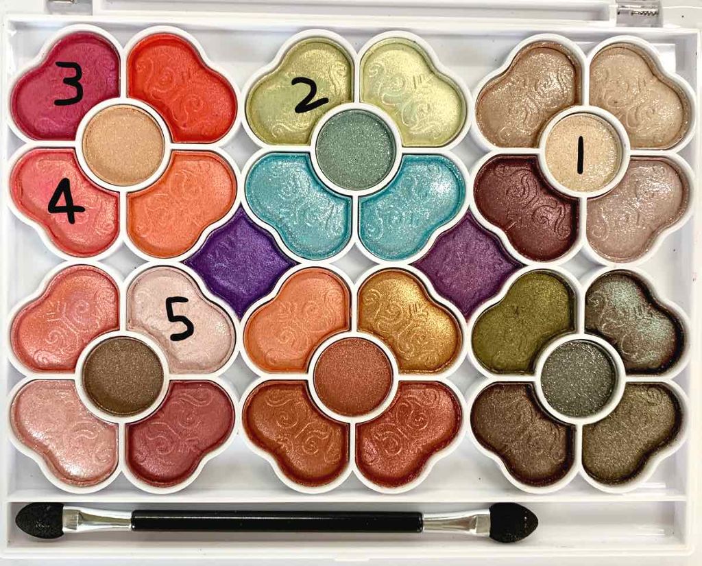 アイカラーパレット/ティアラガール/アイシャドウパレットを使ったクチコミ（3枚目）