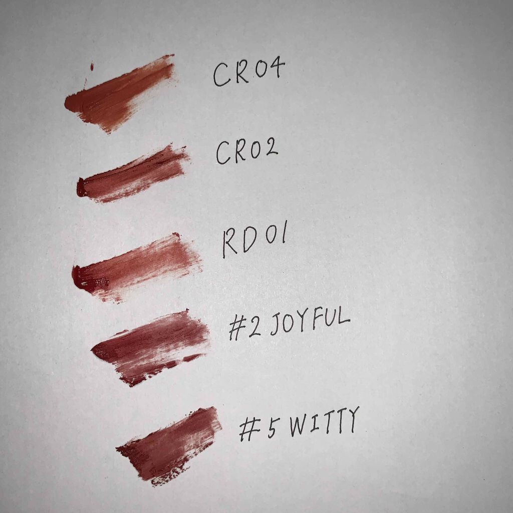 ゼロベルベットティント/rom&nd/リップティントを使ったクチコミ（3枚目）