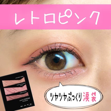 パーツリサイズシャドウ/KATE/アイシャドウパレットを使ったクチコミ(1枚目)