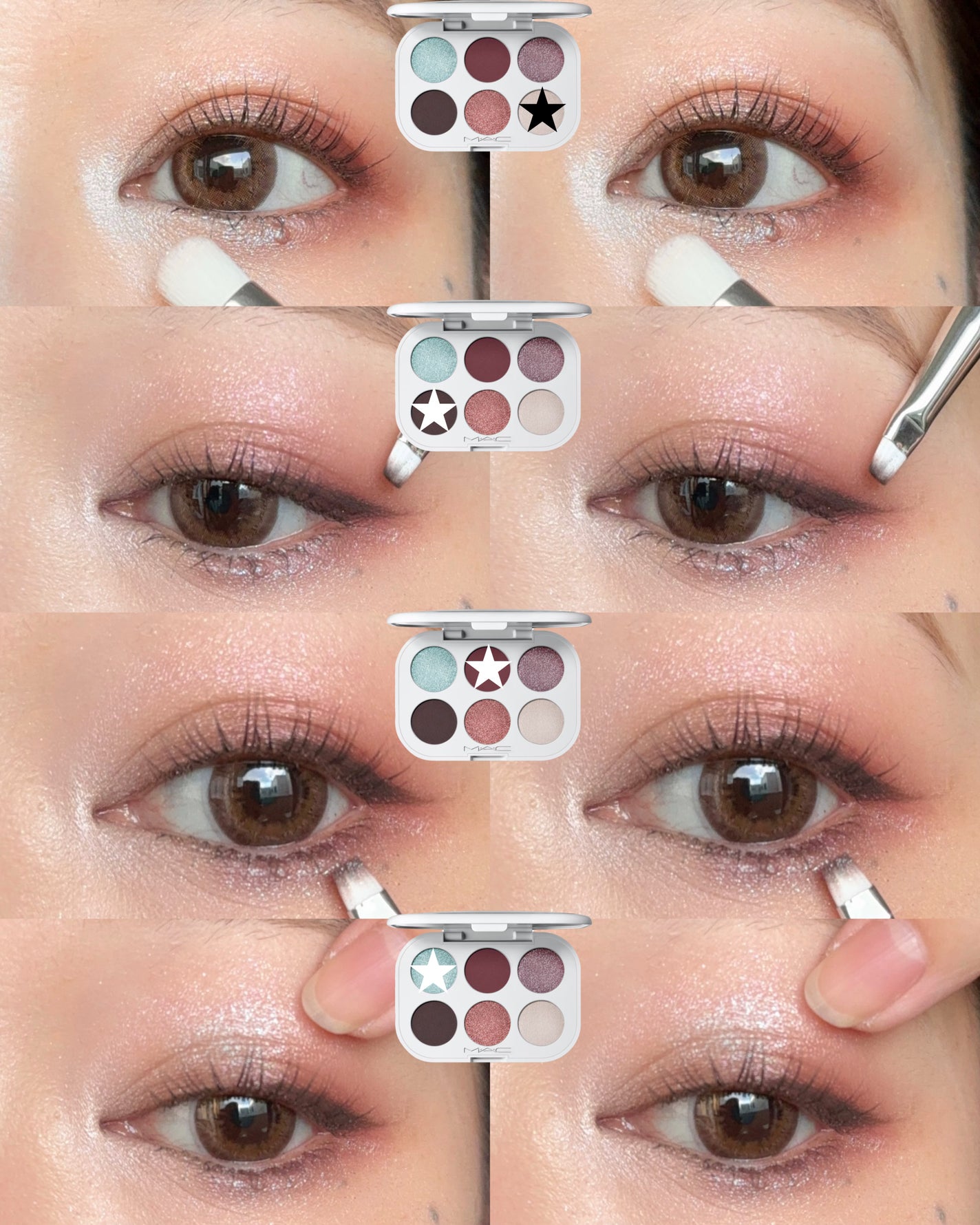 スコール ゴールズ アイシャドウ パレット × 6/M・A・C/アイシャドウパレットを使ったクチコミ(4枚目)