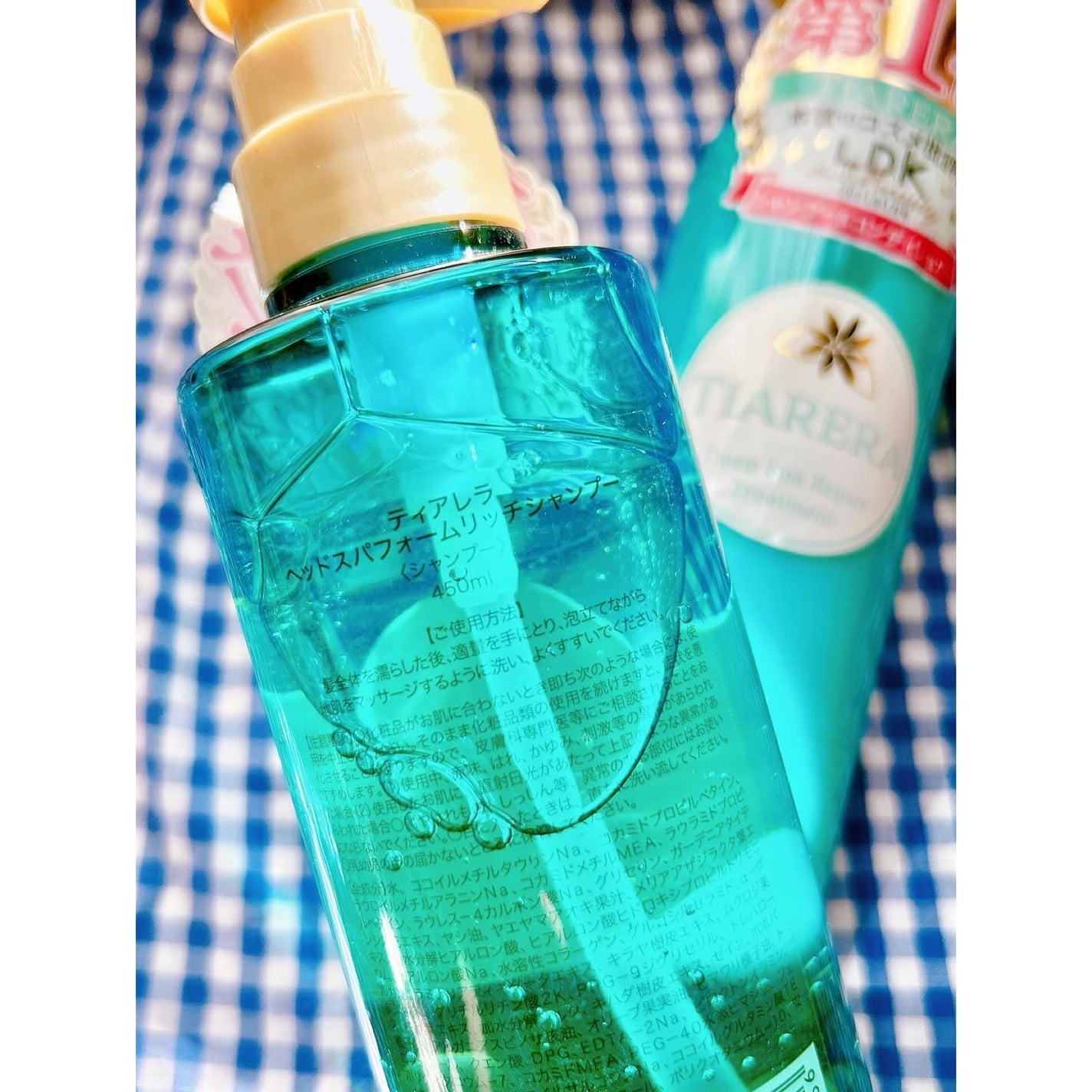 ヘッドスパフォームリッチシャンプー/ディープスパリペアトリートメント/TIARERA/市販シャンプーを使ったクチコミ(3枚目)