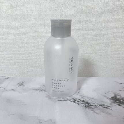 モイストボタニカル ミセラークレンジングR/unlabel/クレンジングウォーターを使ったクチコミ(1枚目)