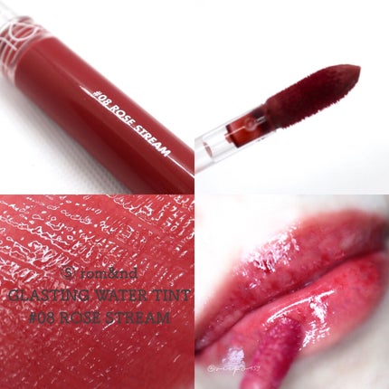 ジューシーラスティングティント/rom&nd/リップティントを使ったクチコミ(6枚目)