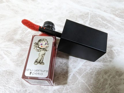 (旧)キヌルージュ クリーム/shu uemura/口紅を使ったクチコミ(3枚目)